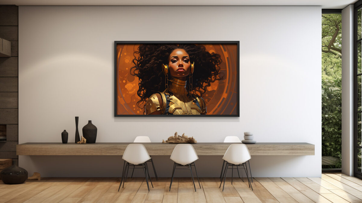 Future Tribes: A Digital Odyssey - Digital Art Print - Image 3