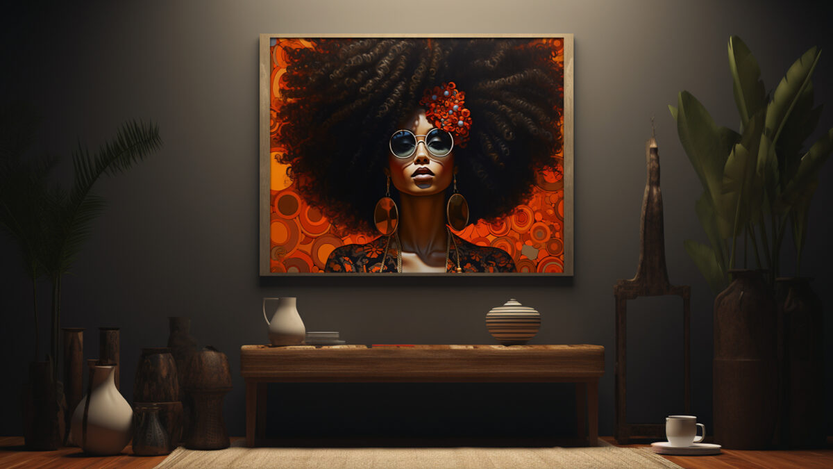 Radiance Woven – Afrocentric Digital Art (Single File) - Image 6