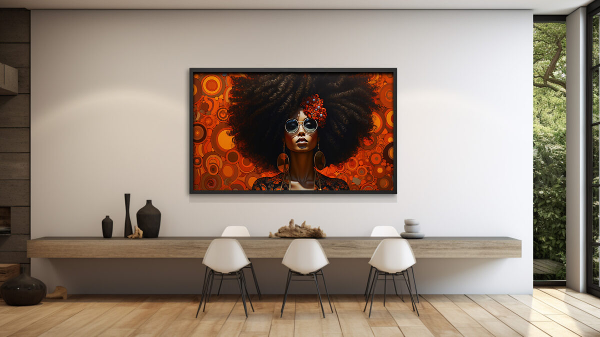 Radiance Woven – Afrocentric Digital Art (Single File) - Image 3