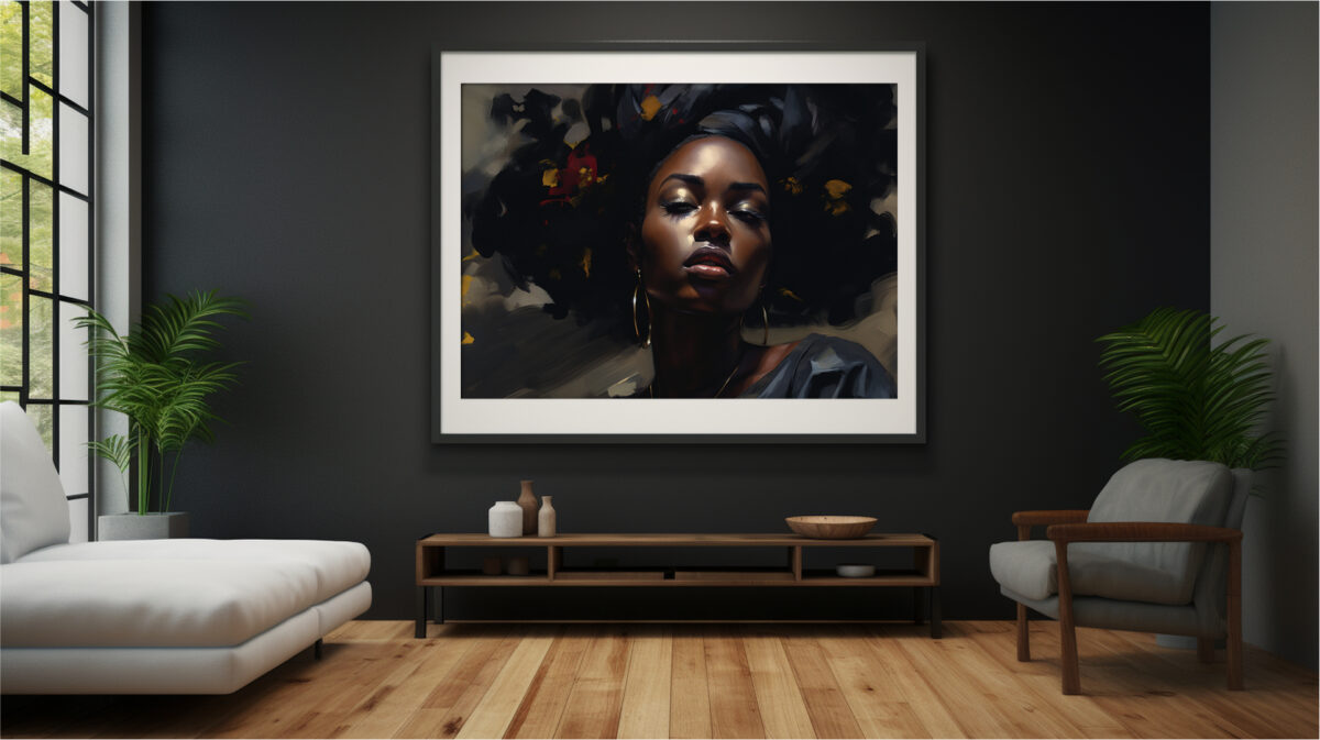 Majesty Noir – Painterly Digital Art (Single File) - Image 6