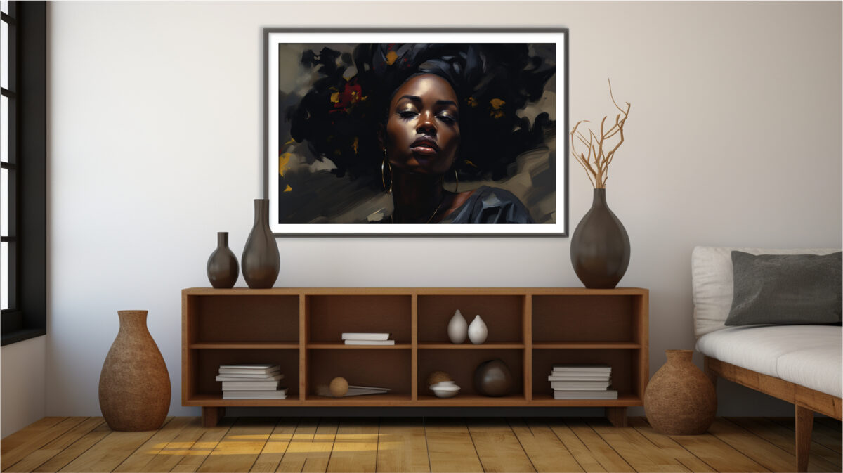 Majesty Noir – Painterly Digital Art (Single File) - Image 5