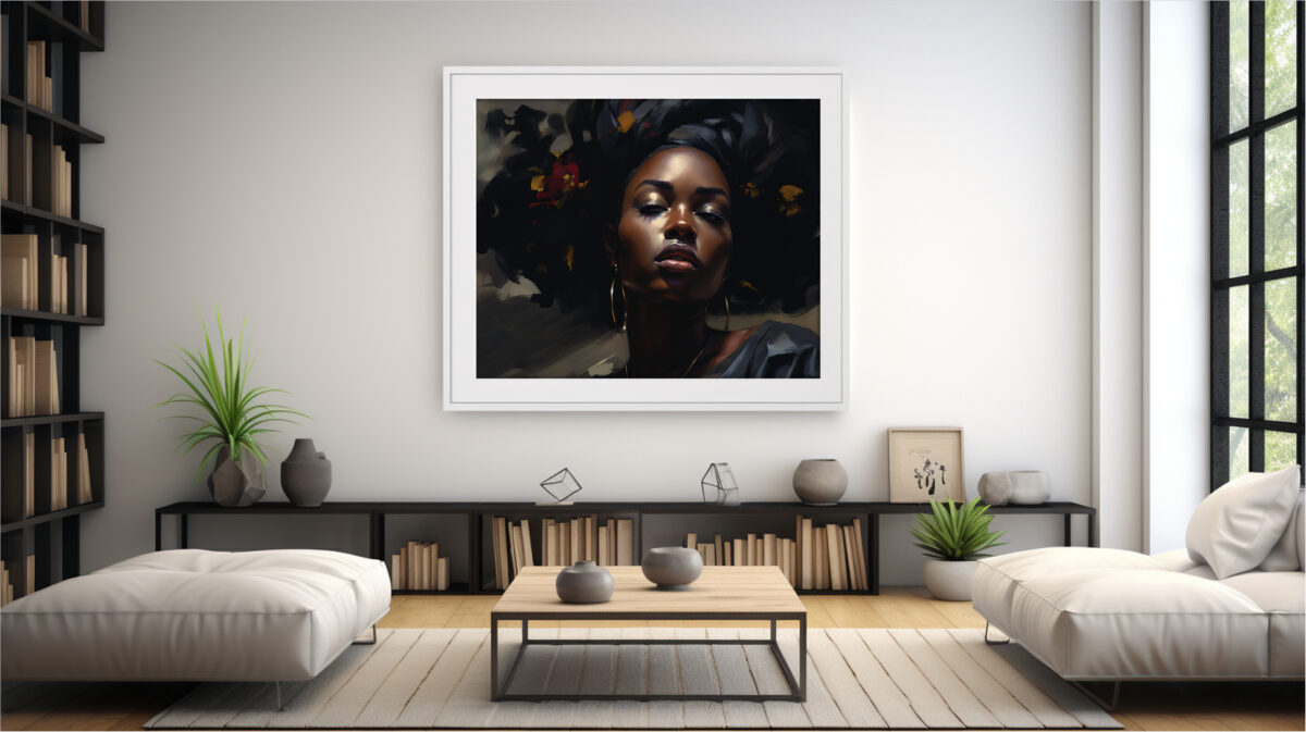 Majesty Noir – Painterly Digital Art (Single File) - Image 3