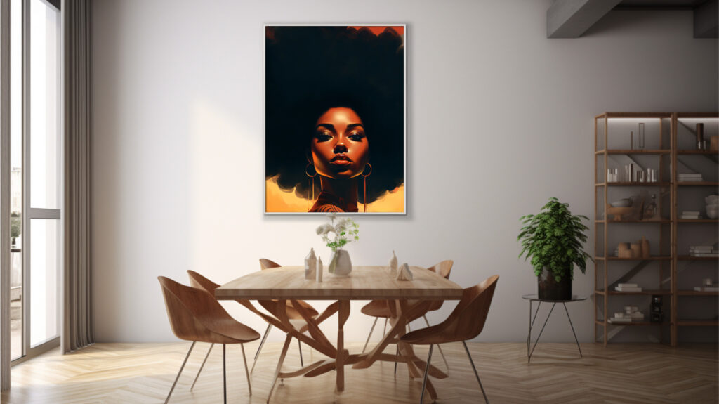 Mother Diva – Afrocentric Digital Art (Vertical Multi-Size Pack) - Image 9