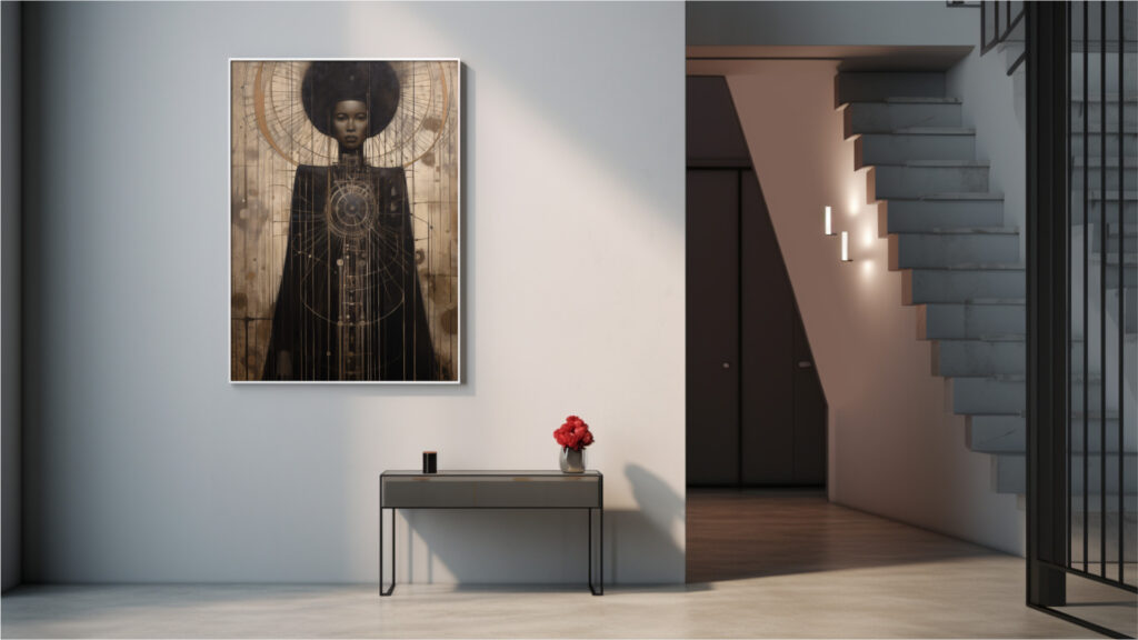 Astra-Majesty – Afrocentric Digital Art (Multi-Size Pack) - Image 8