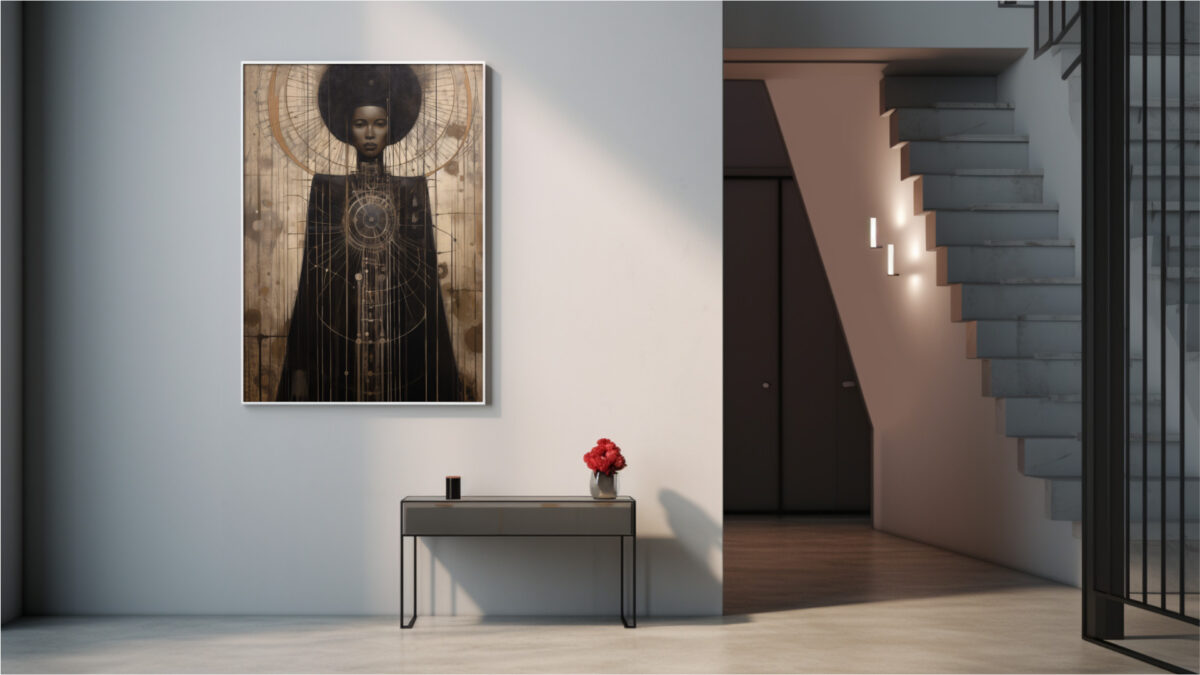 Astra-Majesty – Afrocentric Digital Art (Multi-Size Pack) - Image 8