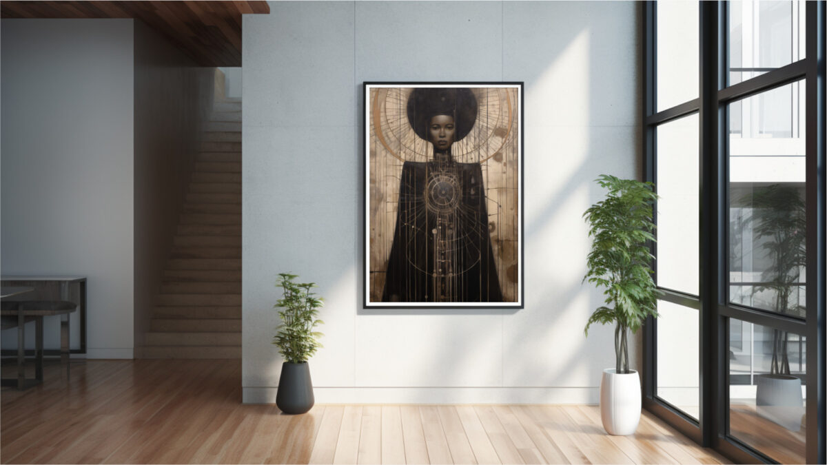 Astra-Majesty – Afrocentric Digital Art (Multi-Size Pack) - Image 7