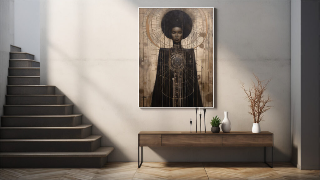 Astra-Majesty – Afrocentric Digital Art (Multi-Size Pack) - Image 6