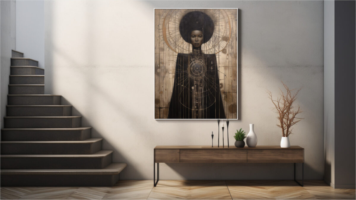 Astra-Majesty – Afrocentric Digital Art (Multi-Size Pack) - Image 6
