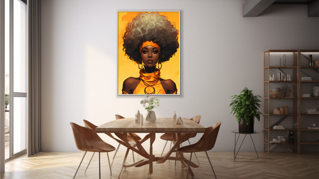 Aurora Zenith – Afrocentric Digital Art (Multi-Size Pack) - Image 9
