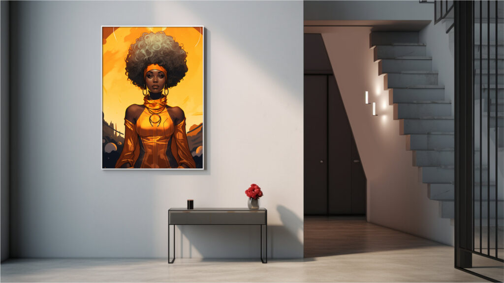 Aurora Zenith – Afrocentric Digital Art (Multi-Size Pack) - Image 8