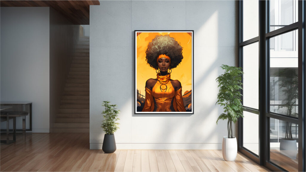 Aurora Zenith – Afrocentric Digital Art (Multi-Size Pack) - Image 7