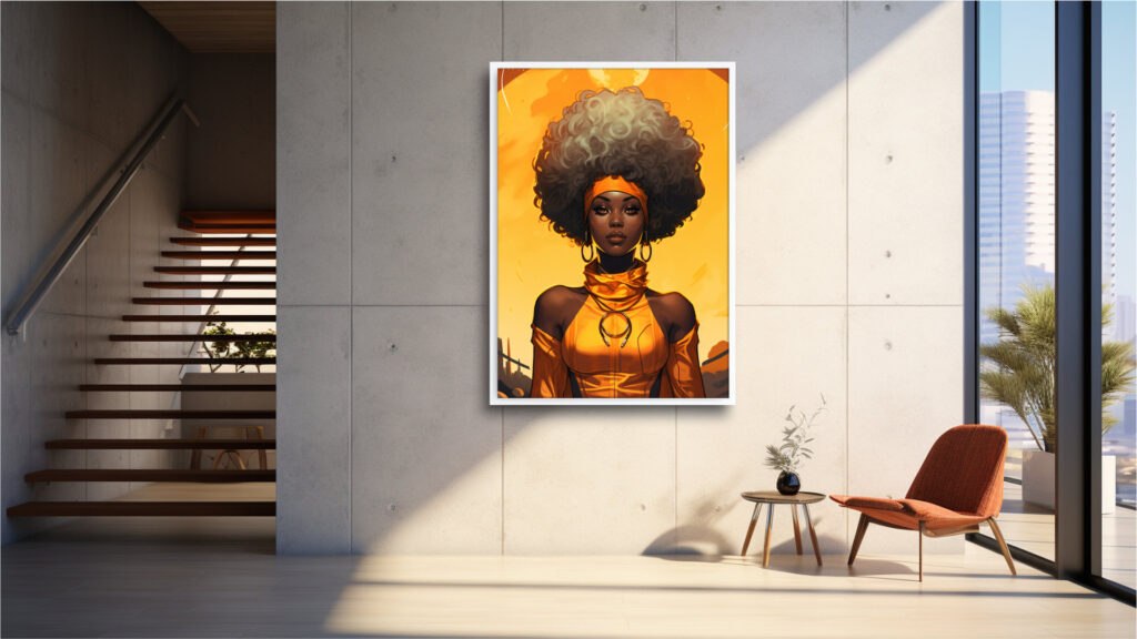 Aurora Zenith – Afrocentric Digital Art (Multi-Size Pack) - Image 5