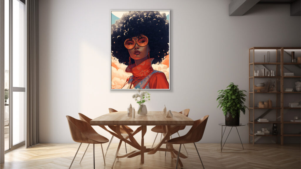 Flawed Beauty – Afrocentric Digital Art (Multi-Size Pack) - Image 9