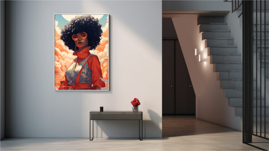 Flawed Beauty – Afrocentric Digital Art (Multi-Size Pack) - Image 8