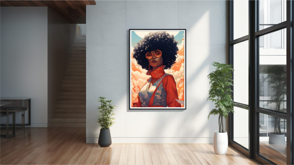 Flawed Beauty – Afrocentric Digital Art (Multi-Size Pack) - Image 7