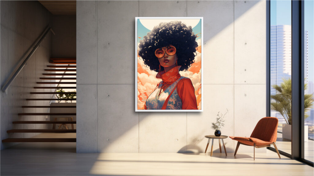 Flawed Beauty – Afrocentric Digital Art (Multi-Size Pack) - Image 5