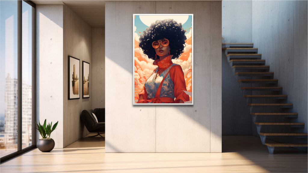Flawed Beauty – Afrocentric Digital Art (Multi-Size Pack) - Image 4