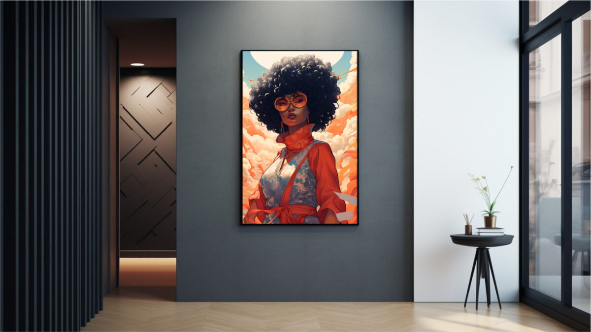 Flawed Beauty – Afrocentric Digital Art (Multi-Size Pack) - Image 3