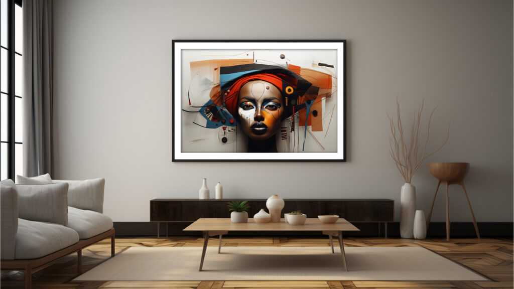 Pantheon Chromatique – Avant-Garde Digital Art Print (Multi-Size Pack)
