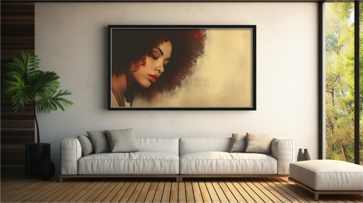 Crimson Hush – Painterly Digital Art Print (Multi-Size Pack) - Image 8