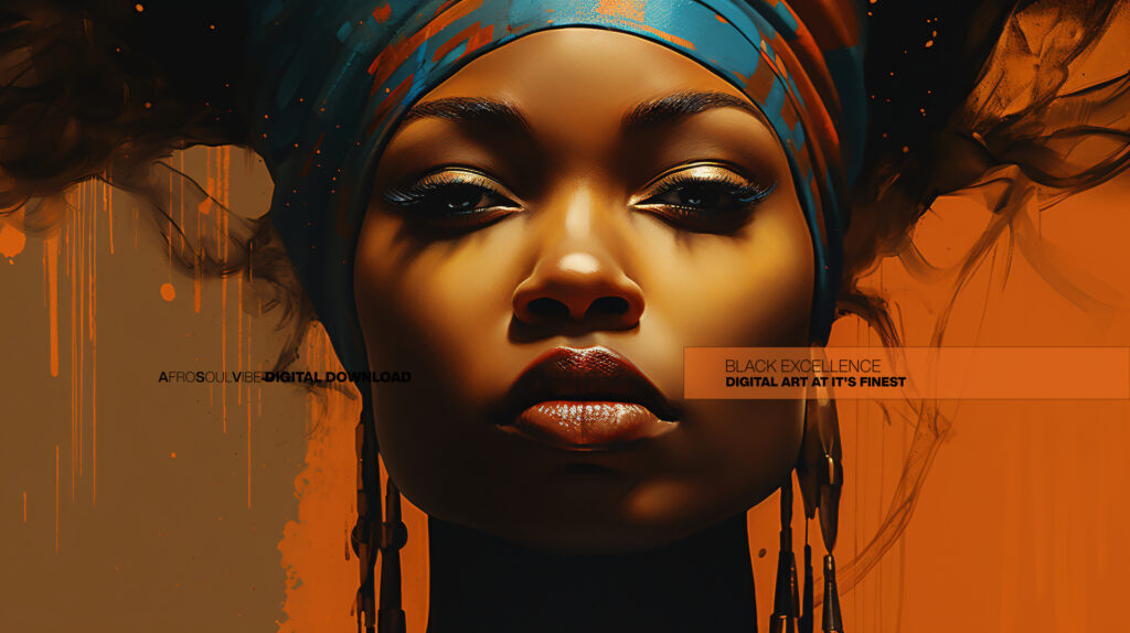 Aura Umber – Painterly Art Print Download (Multi-Size Pack) - Image 2