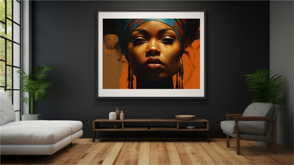 Aura Umber – Painterly Art Print Download (Multi-Size Pack) - Image 6