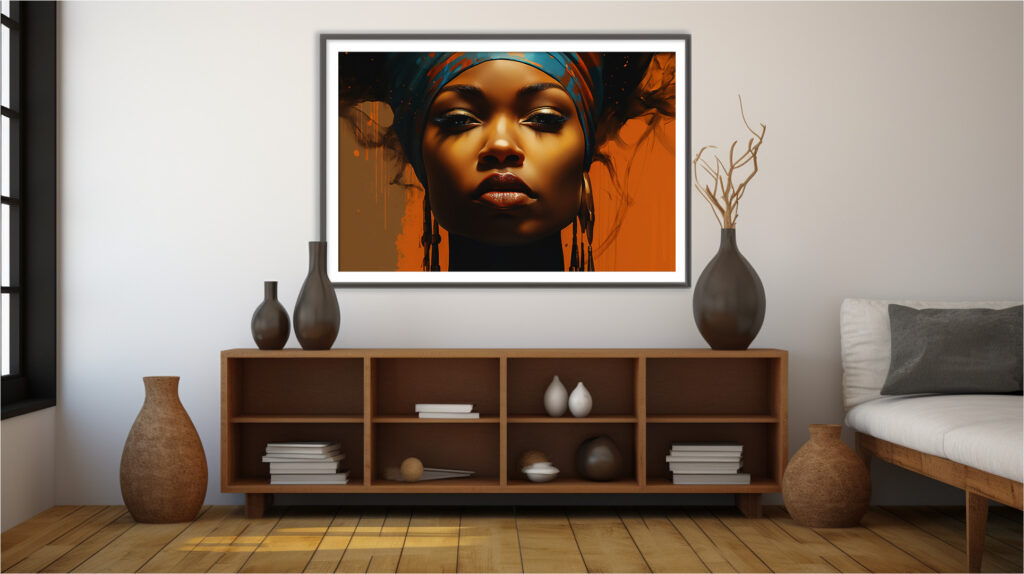 Aura Umber – Painterly Art Print Download (Multi-Size Pack) - Image 5