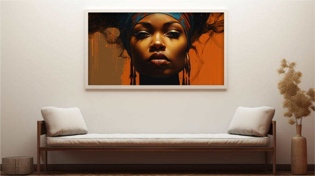 Aura Umber – Painterly Art Print Download (Multi-Size Pack) - Image 3