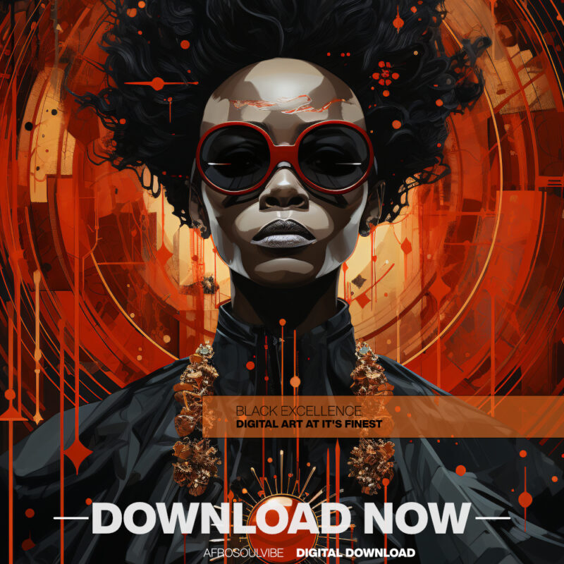 Alternative view of Nova Monarch – Painterly Portrait Art Print (Multi-Size Pack)
