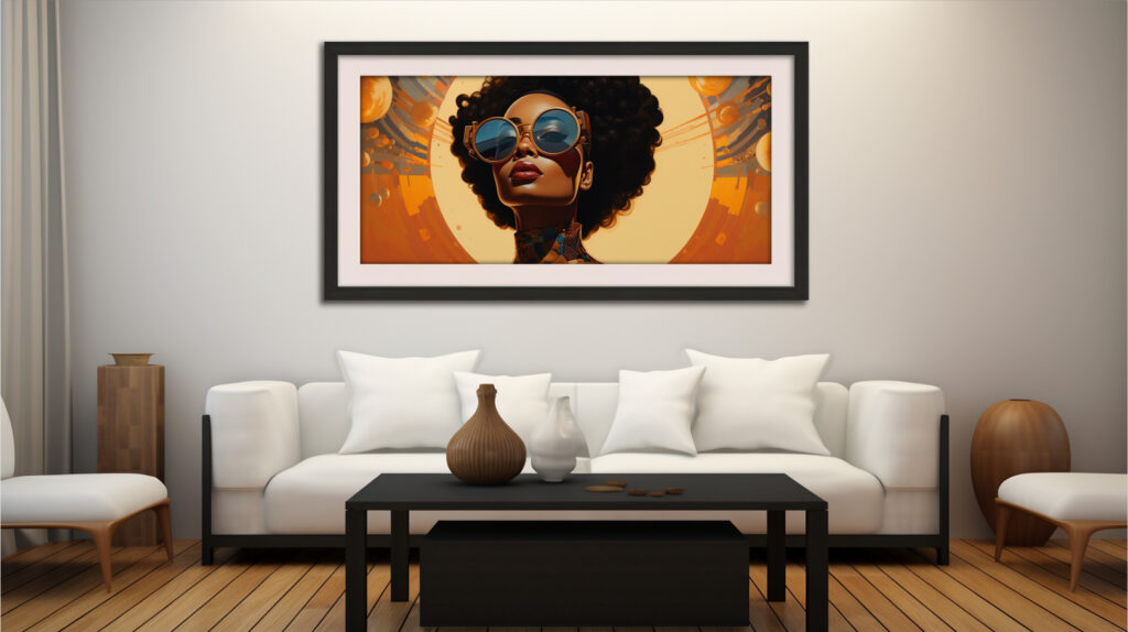 Solis Nova – Afrofuturist Digital Art Print (Multi-Size Pack) - Image 9