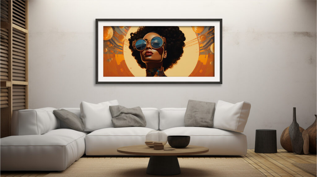 Solis Nova – Afrofuturist Digital Art Print (Multi-Size Pack) - Image 8