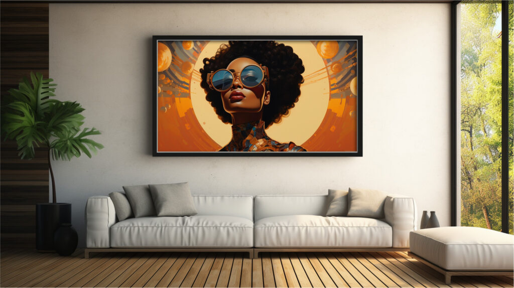 Solis Nova – Afrofuturist Digital Art Print (Multi-Size Pack) - Image 7
