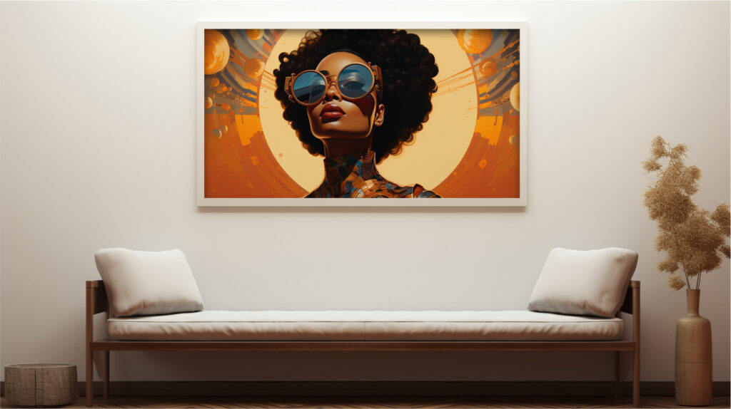 Solis Nova – Afrofuturist Digital Art Print (Multi-Size Pack) - Image 4